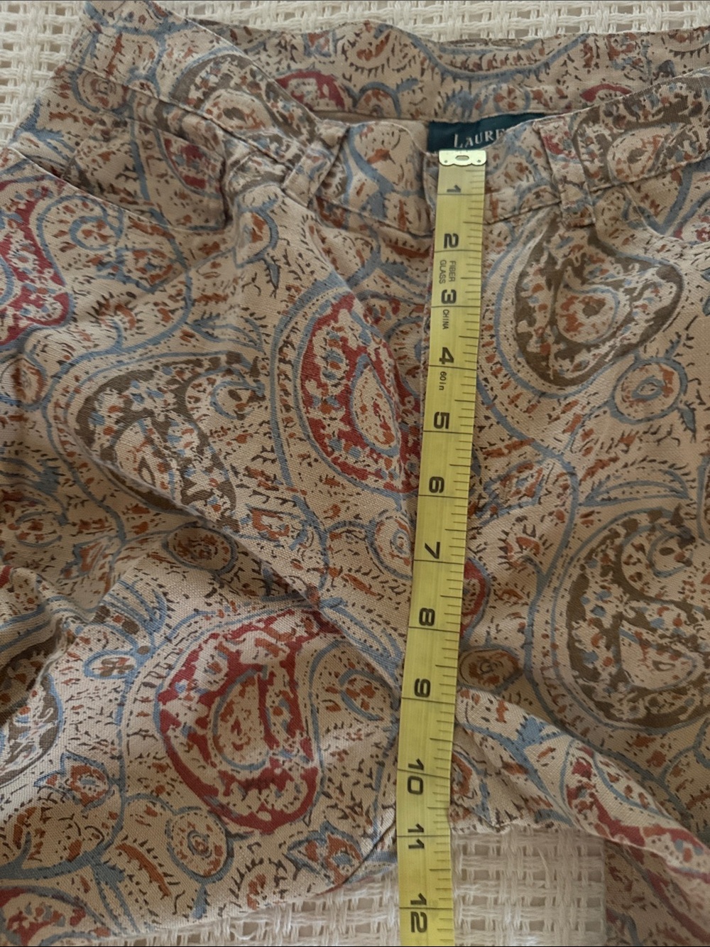 Ralph Lauren Paisley Linen jeans - Picture 8 of 8